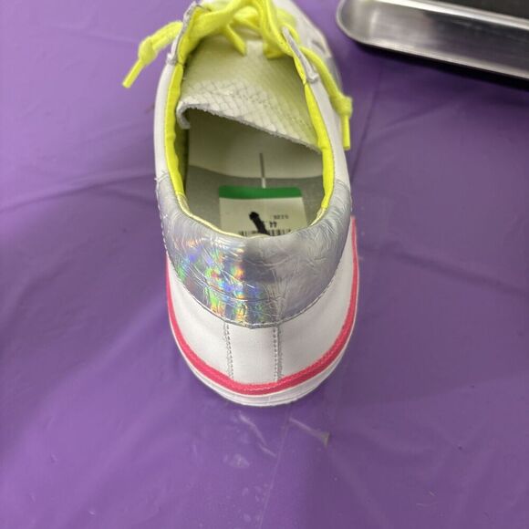 Dolce Vita Women's Zina Sneakers NEON MULTI LEATHER Sz 10 - Picture 3 of 13